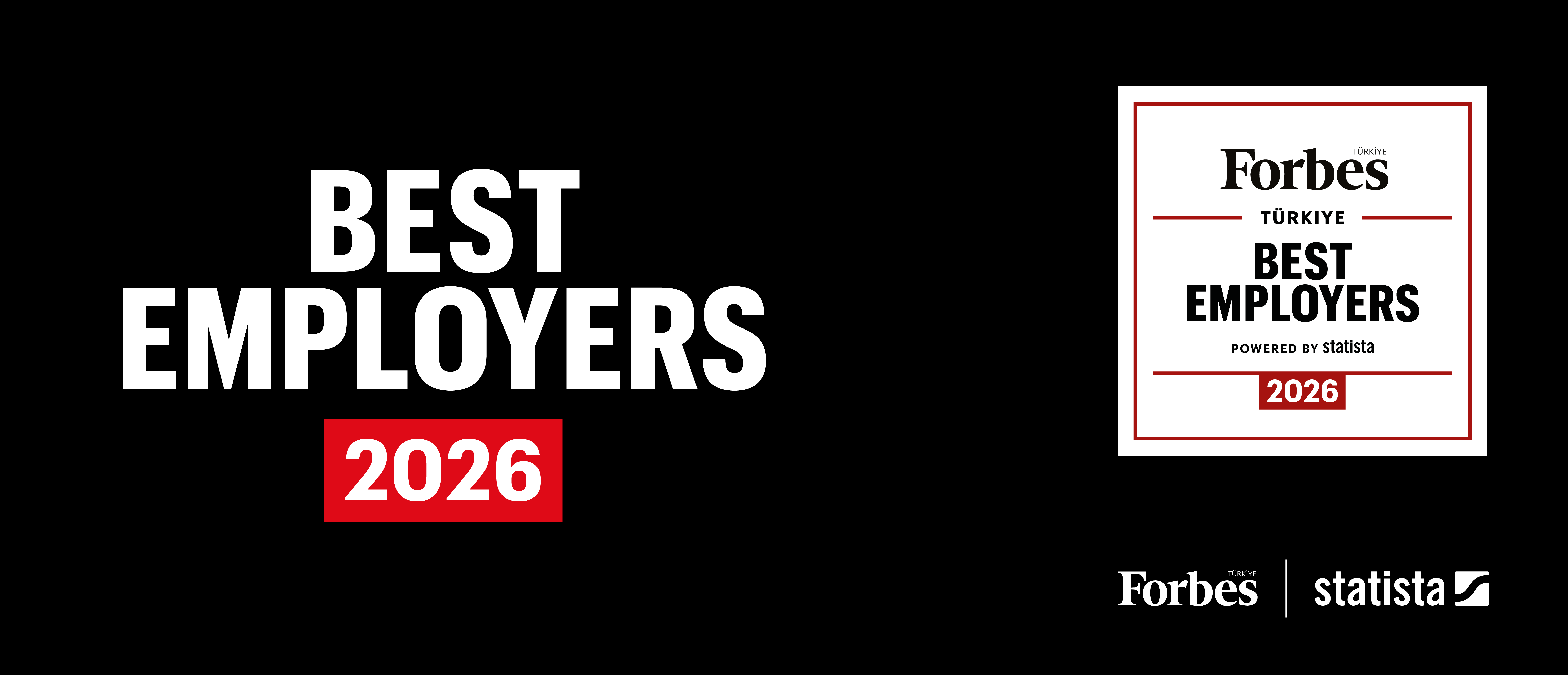 Forbes Türkiye'nin En İyi İşverenleri 2026 - Powered by Statista